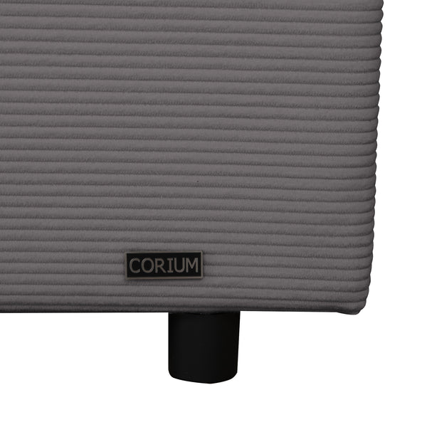 Polsterbett Juva Cord mit Lattenrost Corium