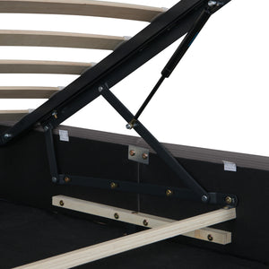 Polsterbett Juva Cord mit Lattenrost Corium