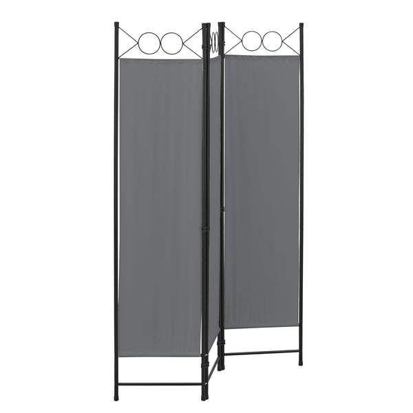 Raumteiler Saragossa 3-teilig 120x171 cm versch Farben en.casa