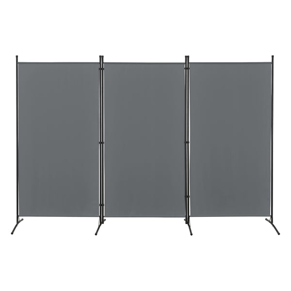 Raumteiler Teruel 3-teilig 260x176 cm versch Farben en.casa