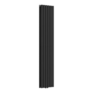 Design Röhrenheizkörper Nore Schwarz 160x36cm Doppellagig 1198W [neu.haus]