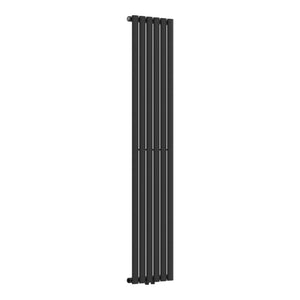 Design Röhrenheizkörper Nore Schwarz 160x36cm Einlagig 636W [neu.haus]