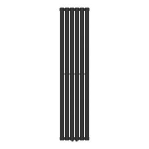 Design Röhrenheizkörper Nore Schwarz 160x36cm Einlagig 636W [neu.haus]