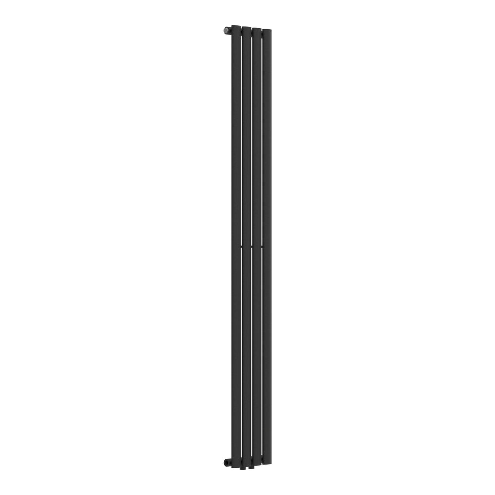 Design Röhrenheizkörper Nore Schwarz 180x24cm Einlagig 484W [neu.haus]
