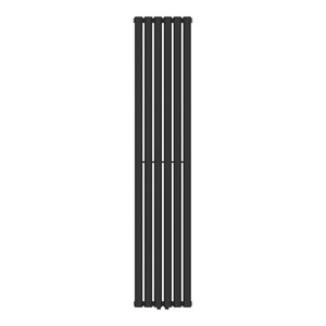Design Röhrenheizkörper Nore Schwarz 180x36cm Einlagig 707W [neu.haus]