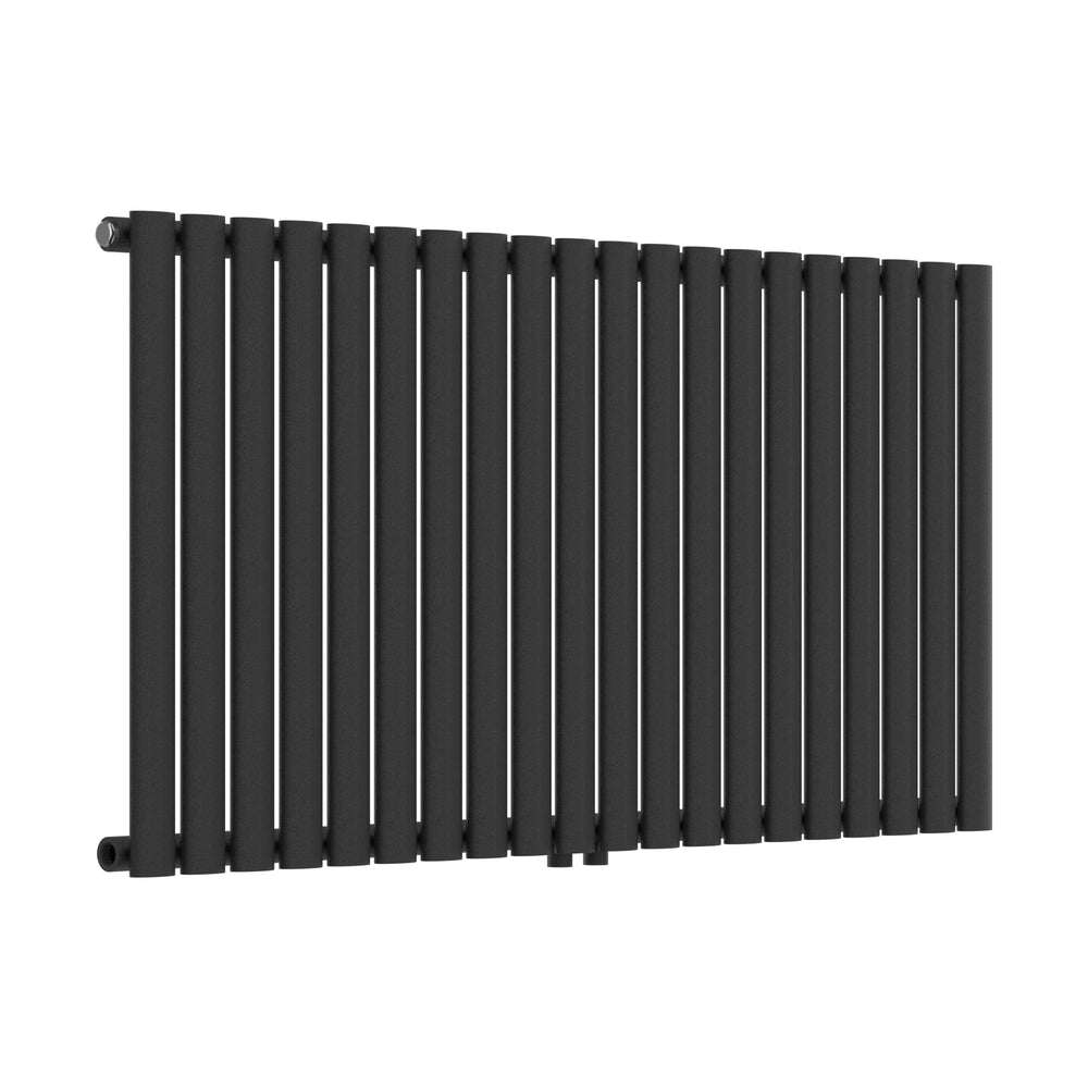 Design Röhrenheizkörper Nore Schwarz 60x120cm Einlagig 857W [neu.haus]