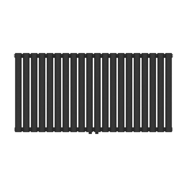 Design Röhrenheizkörper Nore Schwarz 60x120cm Einlagig 857W [neu.haus]