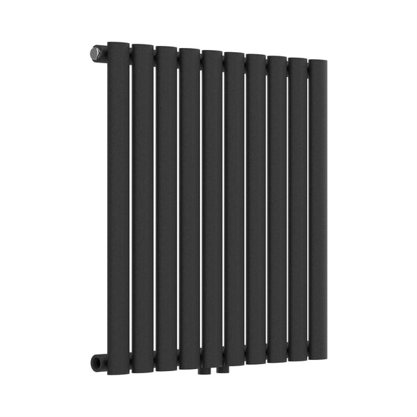 Design Röhrenheizkörper Nore Schwarz 60x60cm Einlagig 449W [neu.haus]