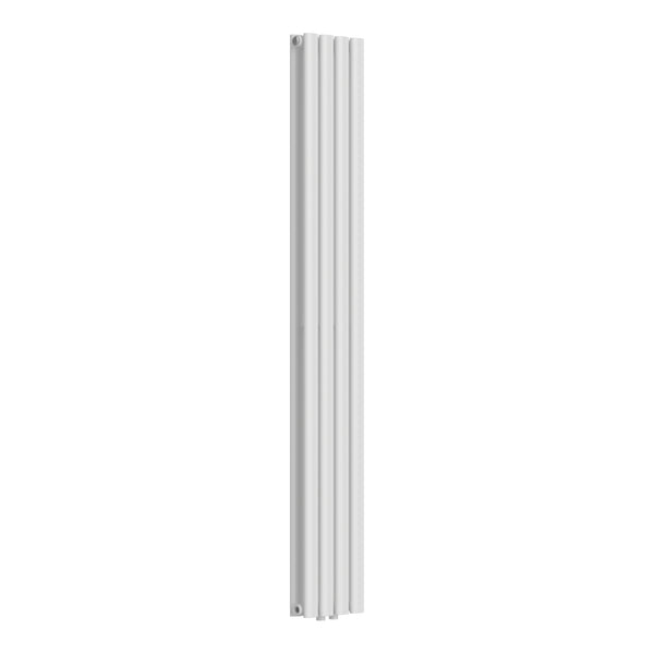 Design Röhrenheizkörper Nore Weiß 160x24cm Doppellagig 812W [neu.haus]