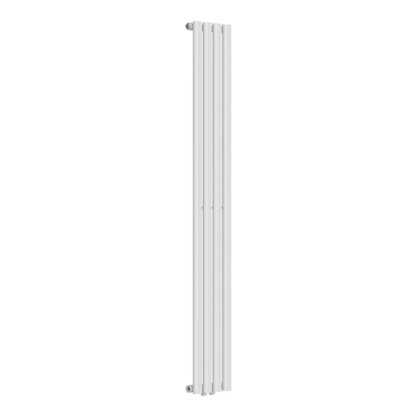 Design Röhrenheizkörper Nore Weiß 160x24cm Einlagig 438W [neu.haus]