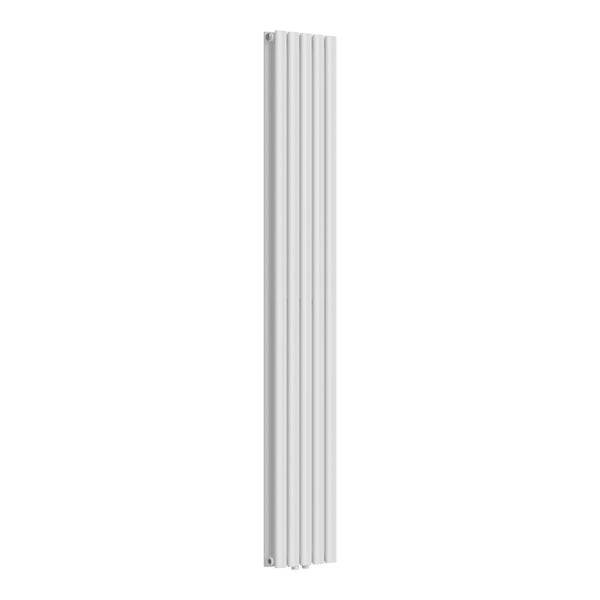 Design Röhrenheizkörper Nore Weiß 180x30cm Doppellagig 1122W [neu.haus]