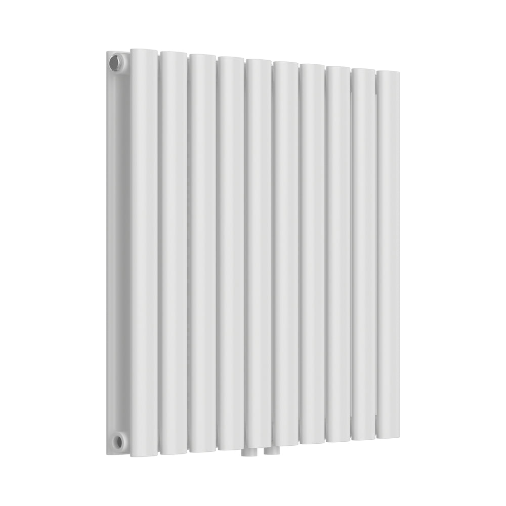 Design Röhrenheizkörper Nore Weiß 60x60cm Doppellagig 800W [neu.haus]