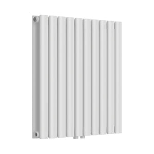Design Röhrenheizkörper Nore Weiß 60x60cm Doppellagig 800W [neu.haus]