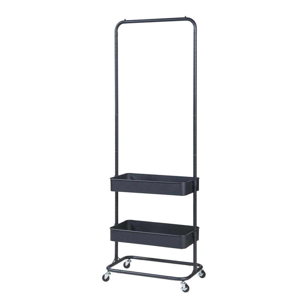 Rollbarer Garderobenständer Kumad 175x58x36 cm [en.casa]
