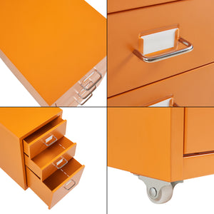 Rollcontainer Kökar mit 3 Schubladen [en.casa]
