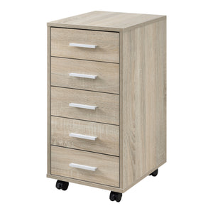 Rollcontainer Stockholm 63x33x38 cm mit 5 Schubladen in versch. Farben en.casa
