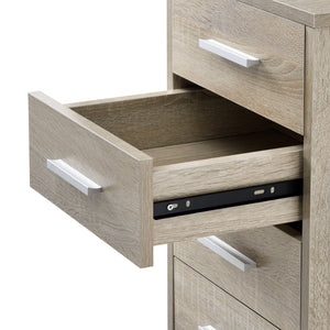 Rollcontainer Stockholm 63x33x38 cm mit 5 Schubladen in versch. Farben en.casa