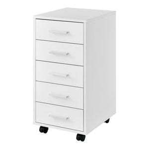 Rollcontainer Stockholm 63x33x38 cm mit 5 Schubladen in versch. Farben en.casa
