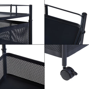 Rollwagen Sunndal in versch. Farben und Ausführungen [en.casa]