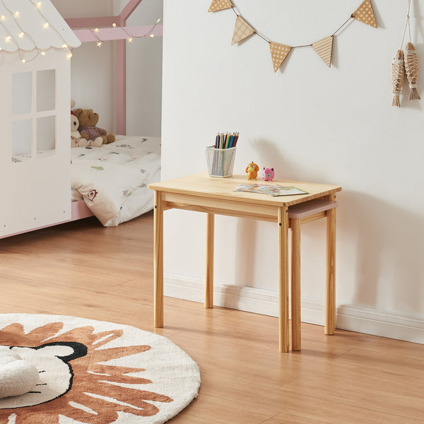 Kindertisch Skellefteå 60x38x52 cm [en.casa]