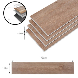 SPC Klickboden Okapirg Dekordielen 122 x 18 cm [NEU.HOLZ]
