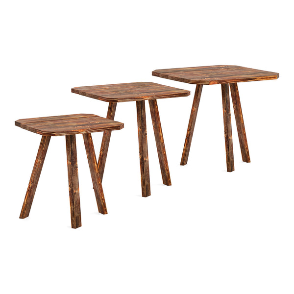 Satztisch Masku 3er Set in versch. Farben [en.casa]
