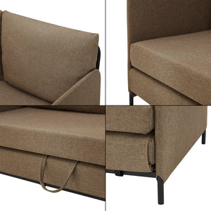 Schlafsofa Soini mit Liegefunktion in versch. Farben [en.casa]