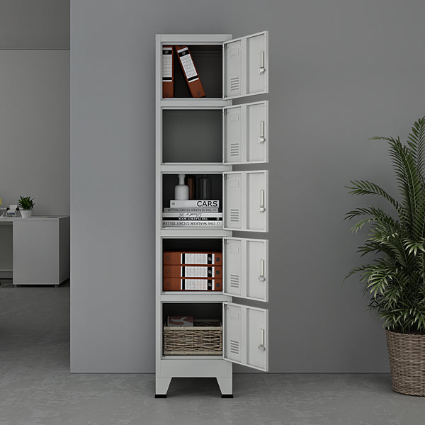 Schließfachschrank Joroinen [en.casa]