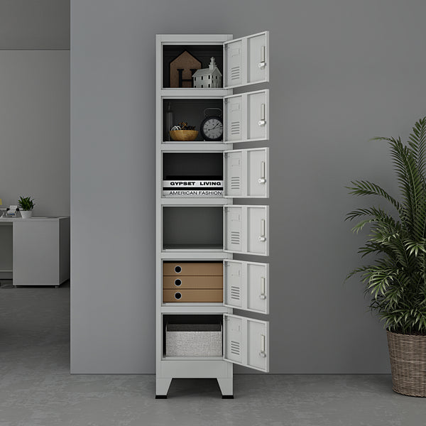 Schließfachschrank Joroinen [en.casa]