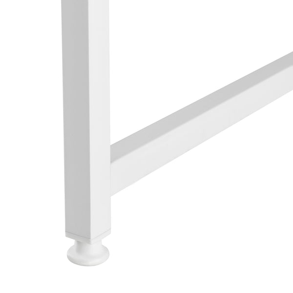 Schreibtisch Røros 120x60x72 cm Computertisch Eiche-Optik en.casa