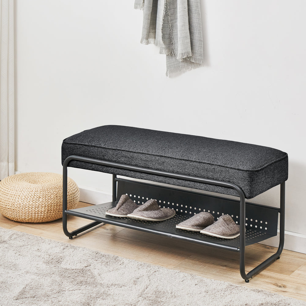 Schuhbank Lillehammer 90x37x42 cm [en.casa]
