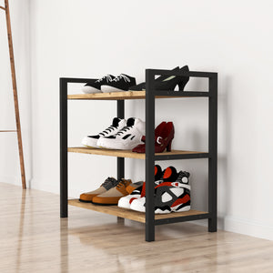 Schuhregal Sømna 70x66x36cm in versch. Farben [en.casa]