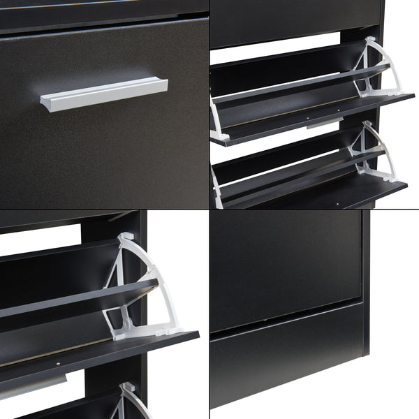 Schuhschrank Sykkylven [en.casa]