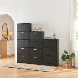 Schuhschrank Sykkylven [en.casa]