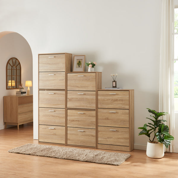 Schuhschrank Sykkylven [en.casa]