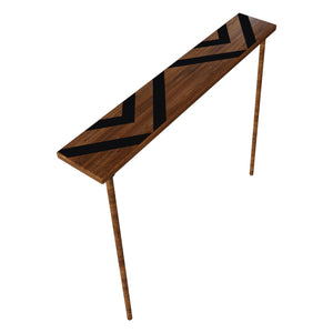 Konsolentisch Holmsland aus Holz 70x80x14 cm [en.casa]