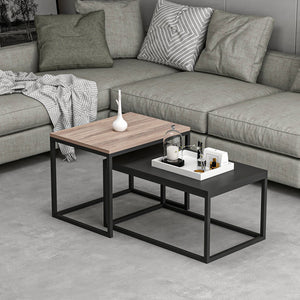 Satztisch Aabenraa im 2er Set in versch. Farben [en.casa]