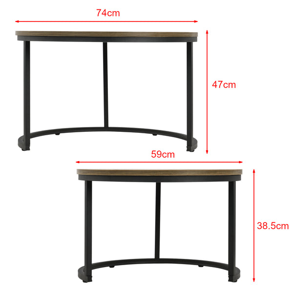 Couchtisch-Set Christchurch [en.casa]