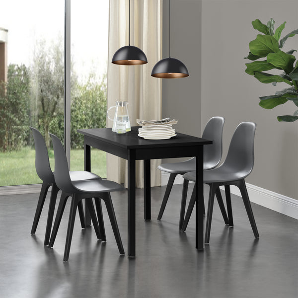 2er-Set Stuhl Brevik 83x54x48 cm in versch. Farben en.casa