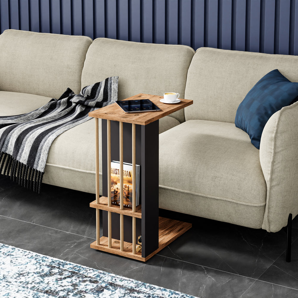 Beistelltisch Siikainen 65x44x29 cm [en.casa] - premiumXL