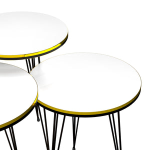 Satztisch Ry 3er Set in versch. Farben [en.casa]