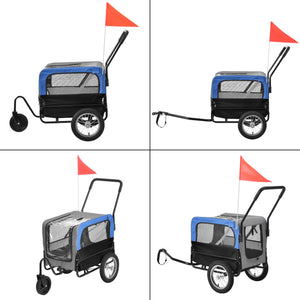 Fahrradanhänger Max. 20 kg Hunde Transport Wetterfest pro.tec