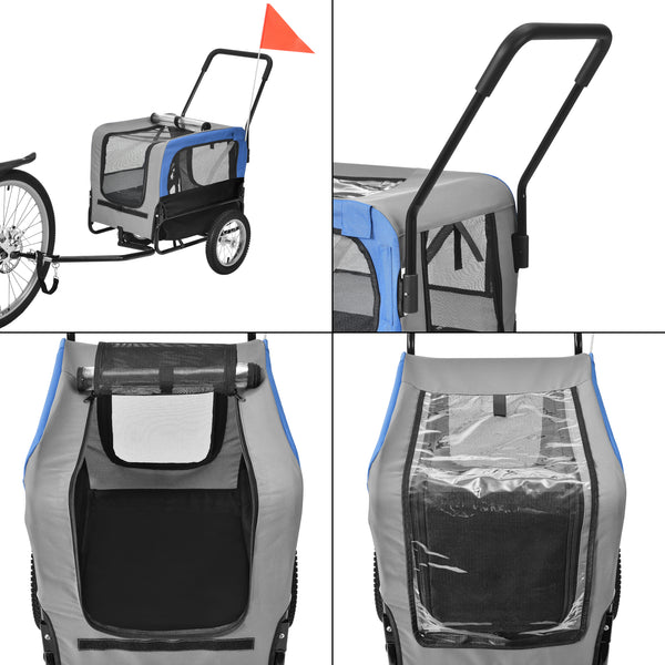 Fahrradanhänger Max. 20 kg Hunde Transport Wetterfest pro.tec