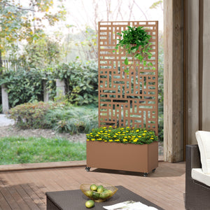 Trennwand Bernalda mit Blumenkasten [casa.pro]