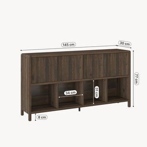Sideboard Lukkodso mit Türen und Fächern [en.casa]