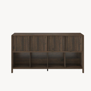 Sideboard Lukkodso mit Türen und Fächern [en.casa]