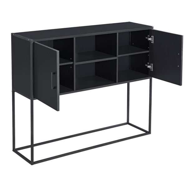 Sideboard Motala mit Ablage und Schranktüren versch.Farben [en.casa]