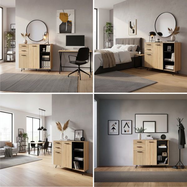 Sideboard Noppen [en.casa]