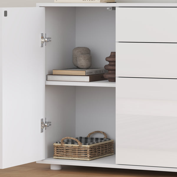 Sideboard Paarl mit 2 Türen [en.casa]