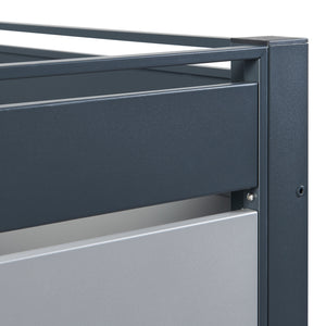 Mülltonnenzaun Uusikaupunki [en.casa]